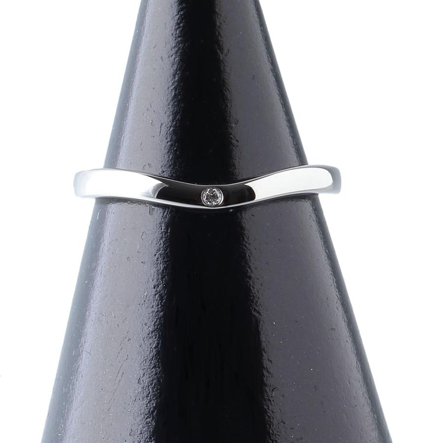 Cartier カルティエ ダイヤ リング バレリーナ ウェディング カーブ  