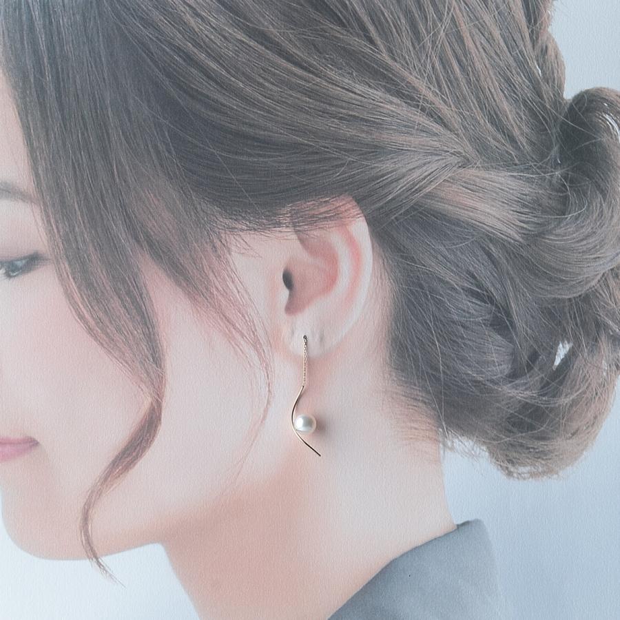 TASAKI タサキ 現行モデル パール ピアス ア ファイン バランス TASAKI タサキ 現行モデル パール ピアス ア ファイン バランス