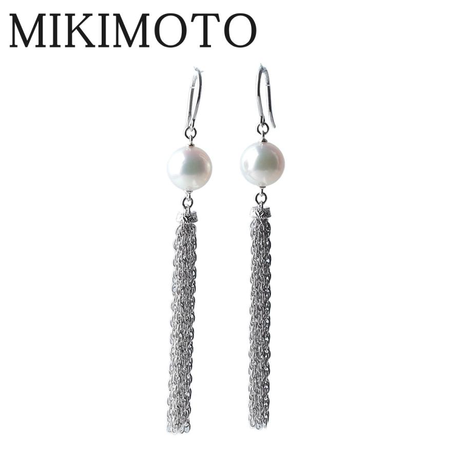 MIKIMOTO ミキモト パール タッセル ピアス アコヤパール7.8mm MIKIMOTO ミキモト パール タッセル ピアス アコヤパール7.8mm