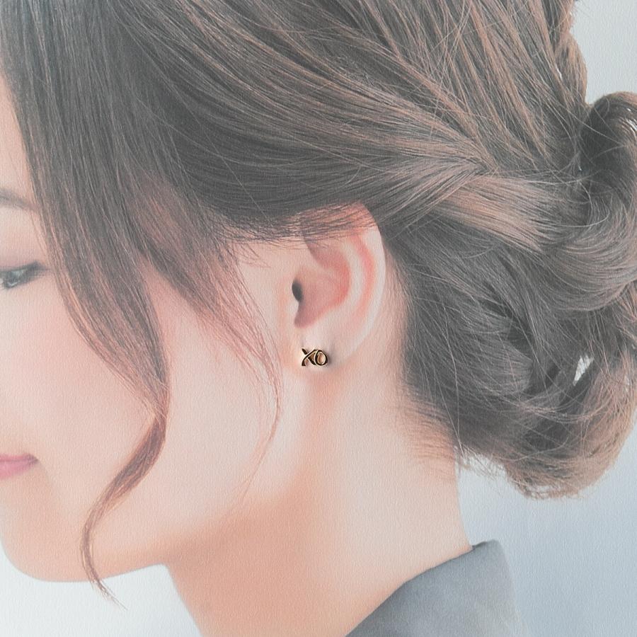 TIFFANY&Co. ティファニー ラブ&キス XO ピアス シングル TIFFANY&Co. ティファニー ラブ&キス XO ピアス シングル