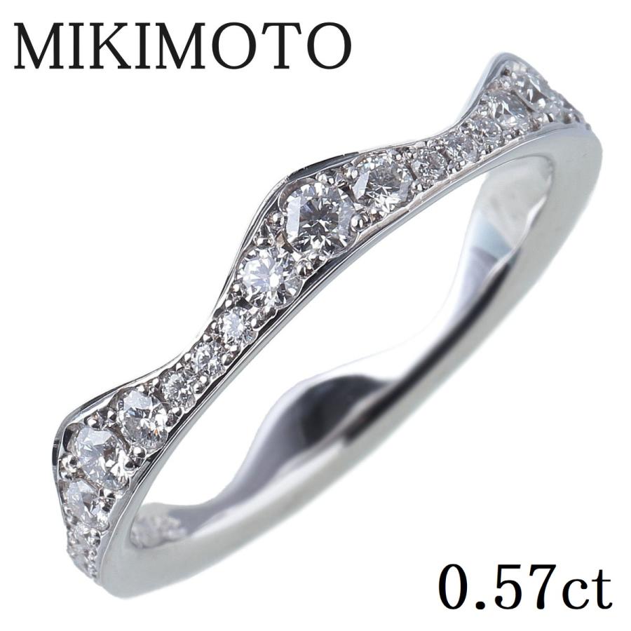 MIKIMOTO ミキモト 現行モデル ダイヤ リング フルエタニティ 13 MIKIMOTO ミキモト 現行モデル ダイヤ リング フルエタニティ 13