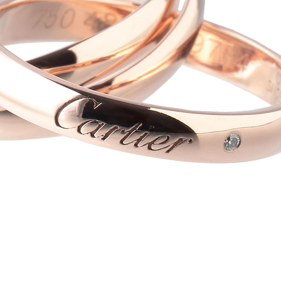 Cartier カルティエ トリニティ ダイヤ リング 2009年クリスマス Cartier カルティエ トリニティ ダイヤ リング 2009年クリスマス