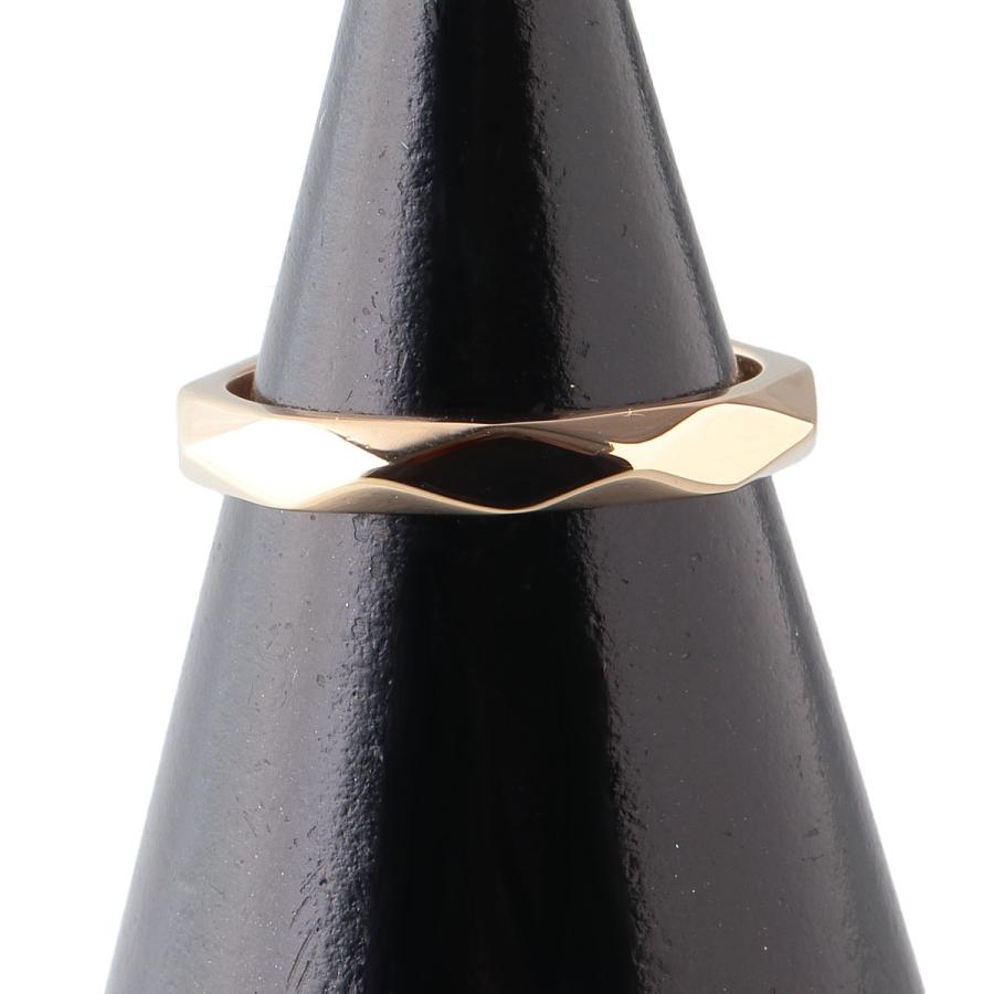 BOUCHERON ブシュロン ファセット リング ミディアム #47 750YG 