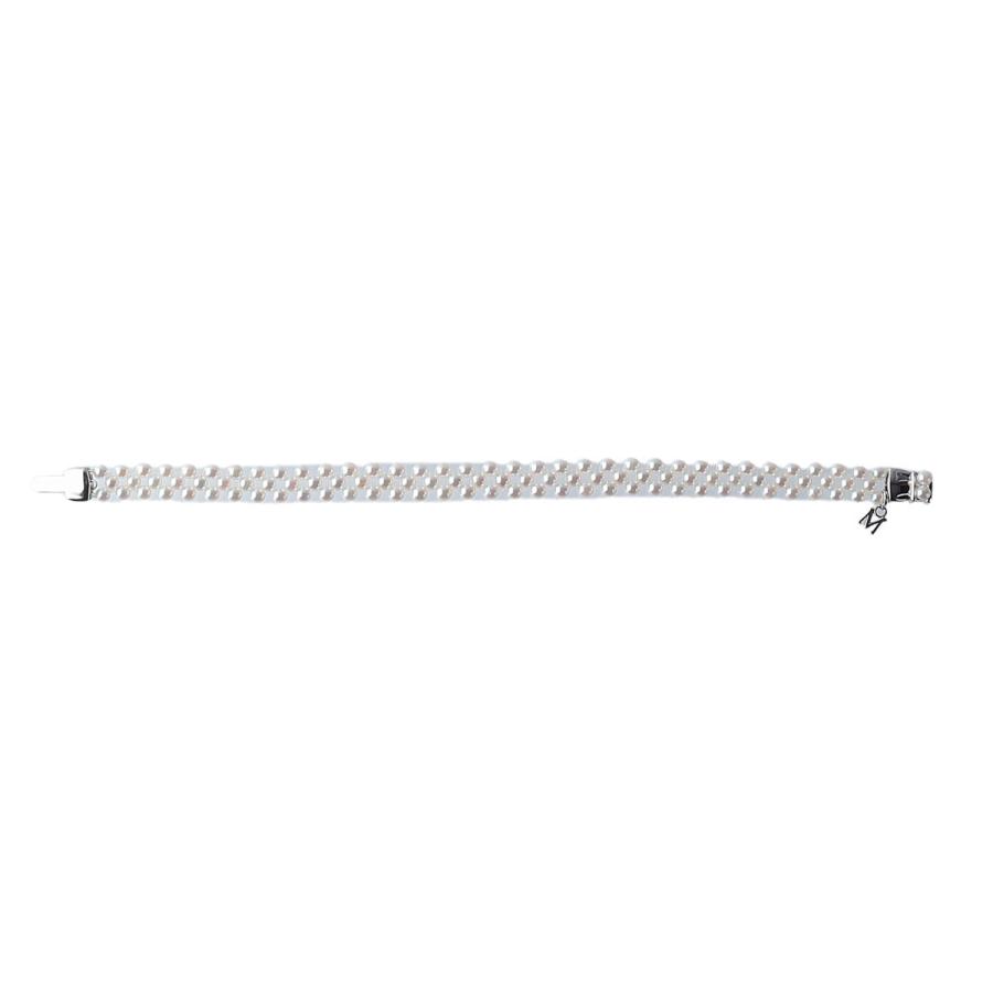 MIKIMOTO ミキモト 美品 ベビーパール ブレスレット 3連 レース MIKIMOTO ミキモト 美品 ベビーパール ブレスレット 3連 レース