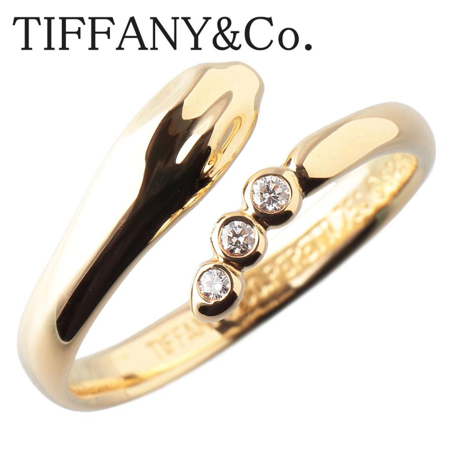 TIFFANY&Co. ティファニー スネーク ダイヤ リング 13.5号 750YG TIFFANY&Co. ティファニー スネーク ダイヤ リング 13.5号 750YG