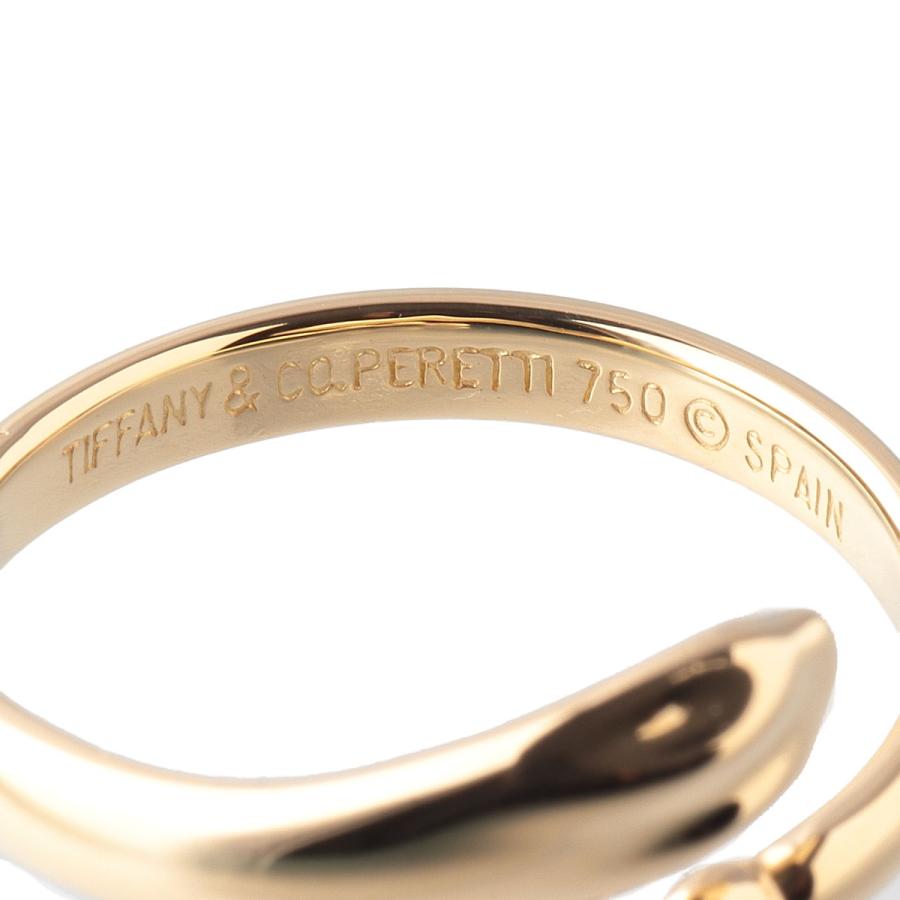 TIFFANY&Co. ティファニー スネーク ダイヤ リング 13.5号 750YG TIFFANY&Co. ティファニー スネーク ダイヤ リング 13.5号 750YG