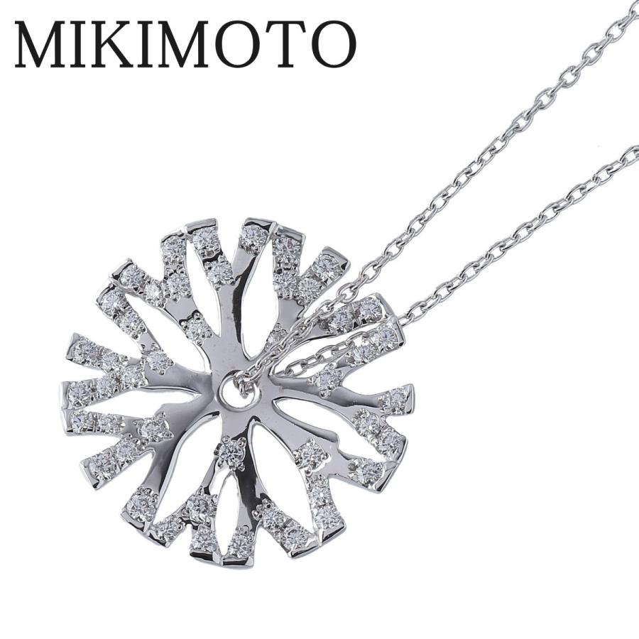 MIKIMOTO ミキモト ダイヤ ネックレス コーラルコレクション MIKIMOTO ミキモト ダイヤ ネックレス コーラルコレクション