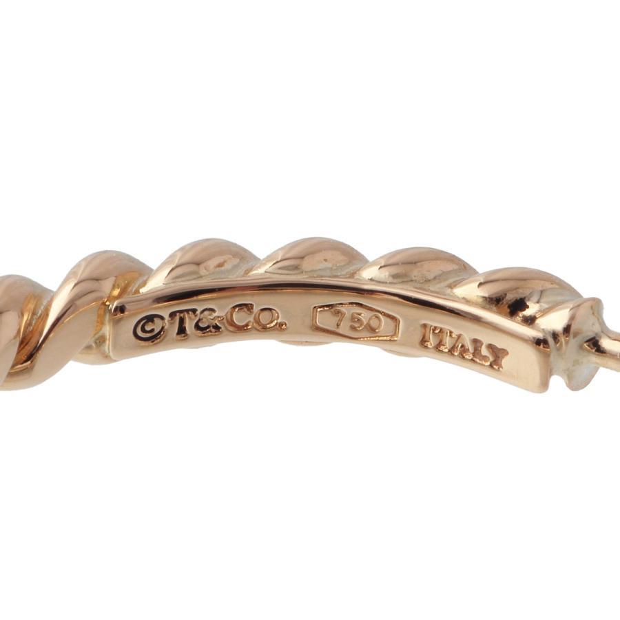 TIFFANY&Co. ティファニー ツイスト フープ ピアス 750YG 新品 TIFFANY&Co. ティファニー ツイスト フープ ピアス 750YG 新品