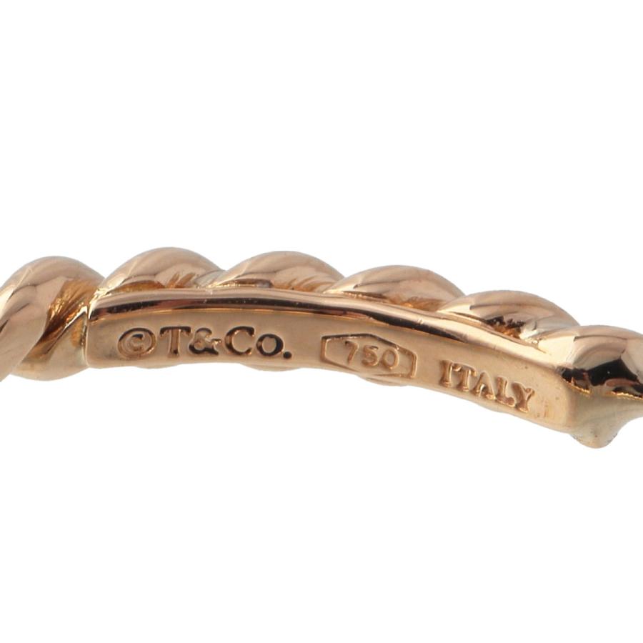 TIFFANY&Co. ティファニー ツイスト フープ ピアス 750YG 新品 TIFFANY&Co. ティファニー ツイスト フープ ピアス 750YG 新品