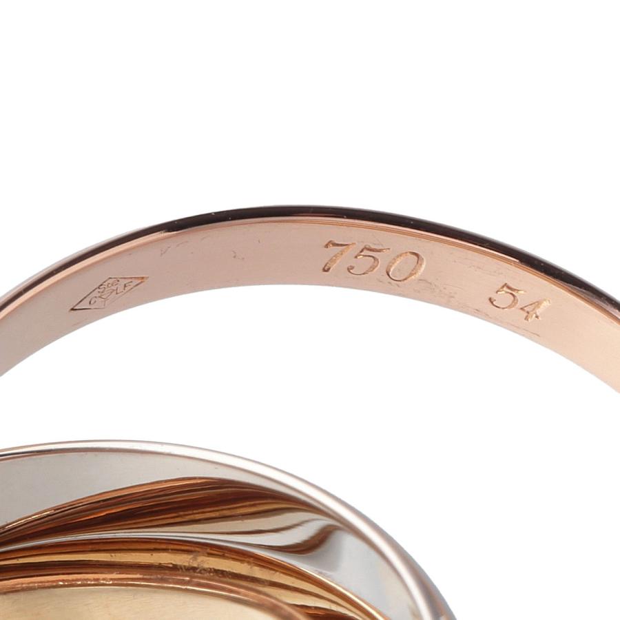 Cartier（カルティエ） トリニティ リング 5連 #54 750 スリーカラー