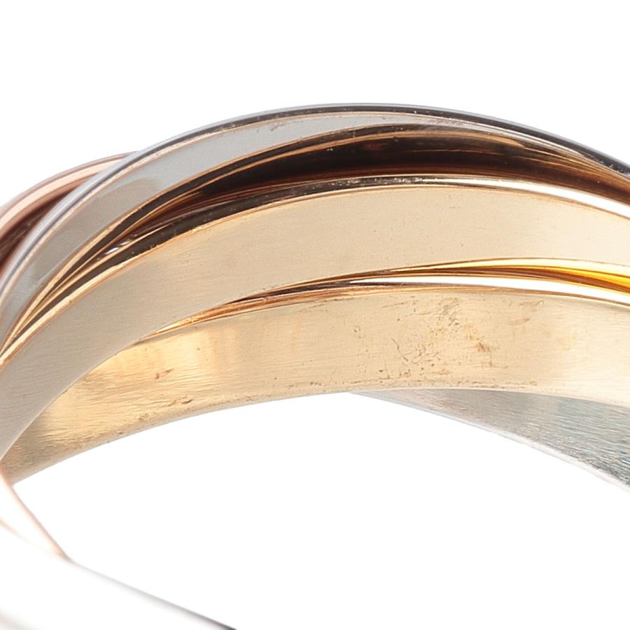 Cartier（カルティエ） トリニティ リング 5連 #54 750 スリーカラー