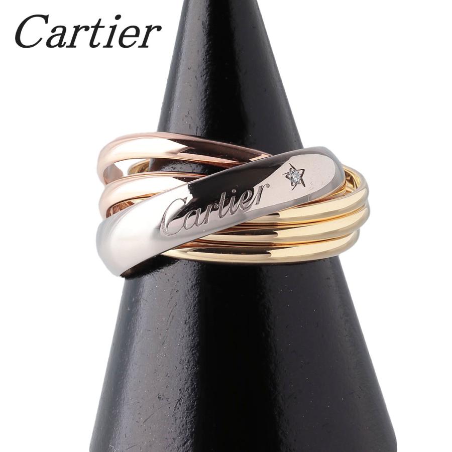 Cartier カルティエ トリニティ ダイヤ リング 6連 ラ・ベル #58 Cartier カルティエ トリニティ ダイヤ リング 6連 ラ・ベル #58