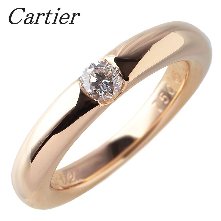 Cartier（カルティエ） ダイヤリング エリプス 0.25ct #56 750YG 新品