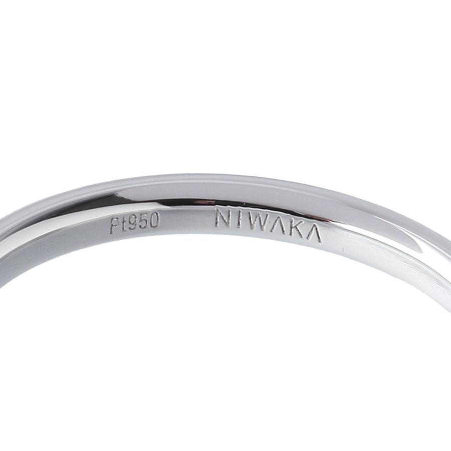俄（NIWAKA） ダイヤ リング ことほぎ ハーフエタニティ 6号〜6.5号