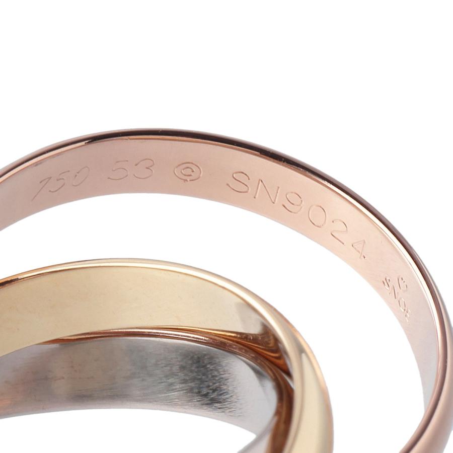 Cartier（カルティエ） トリニティ リング #53 MM クラシック 750