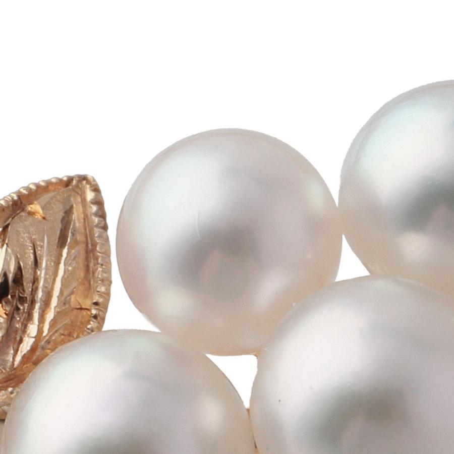 MIKIMOTO ミキモト パール ブローチ サークル アコヤパール4.0mm MIKIMOTO ミキモト パール ブローチ サークル アコヤパール4.0mm