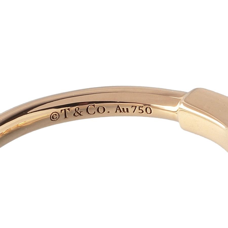 TIFFANY&Co.（ティファニー） Tワイヤー リング 13号弱 AU750YG 新品