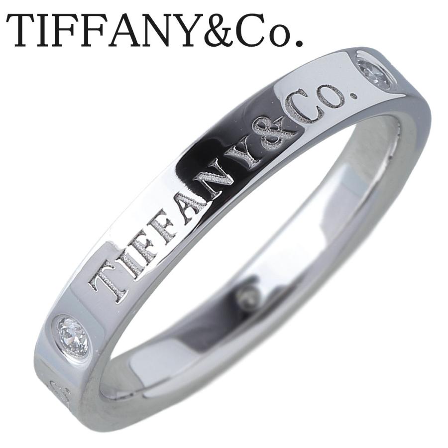 TIFFANY&Co.（ティファニー） ダイヤ リング フラットバンド 3PD 11号