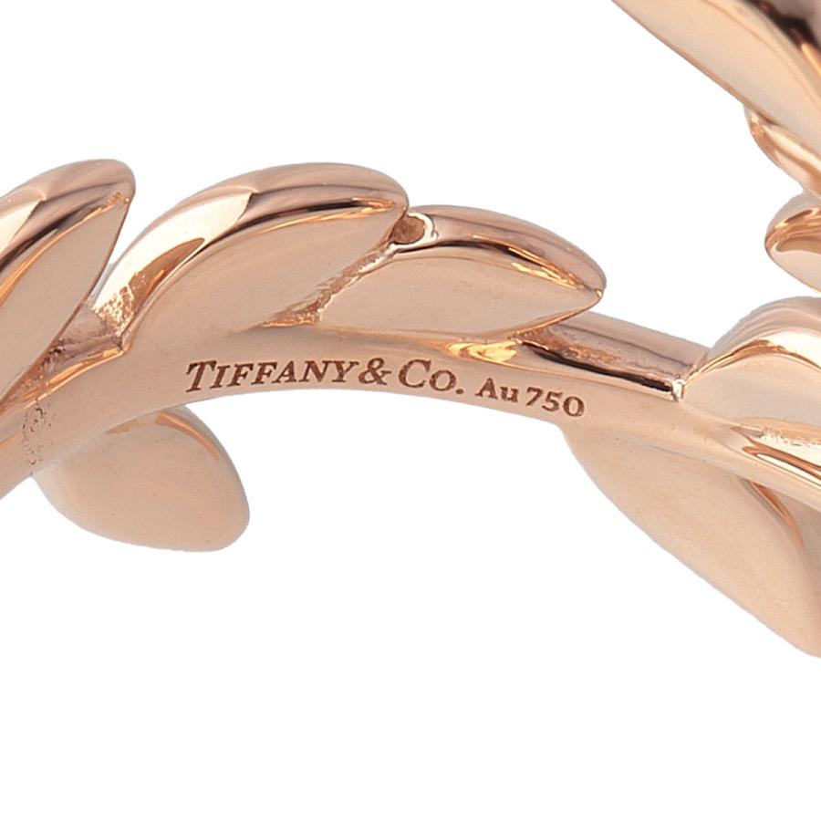 TIFFANY&Co. ティファニー オリーブリーフ バイパス リング 現行 TIFFANY&Co. ティファニー オリーブリーフ バイパス リング 現行
