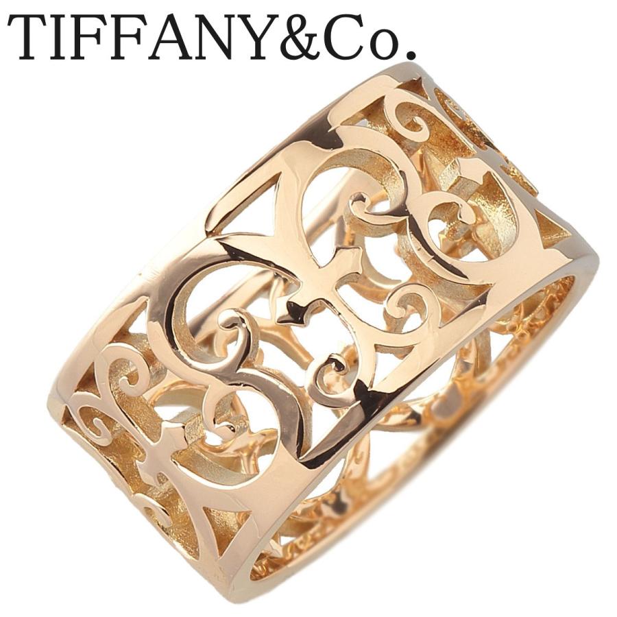 TIFFANY&Co. ティファニー エンチャント ワイド リング 10.5号 TIFFANY&Co. ティファニー エンチャント ワイド リング 10.5号