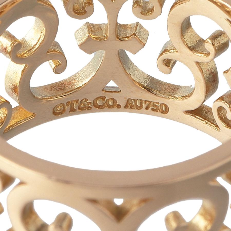 TIFFANY&Co. ティファニー エンチャント ワイド リング 10.5号 TIFFANY&Co. ティファニー エンチャント ワイド リング 10.5号