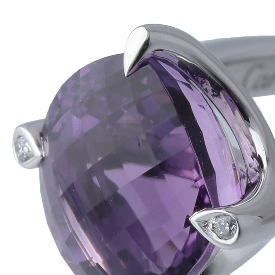 Cartier（カルティエ） アメジスト ダイヤ リング インド ミステ 