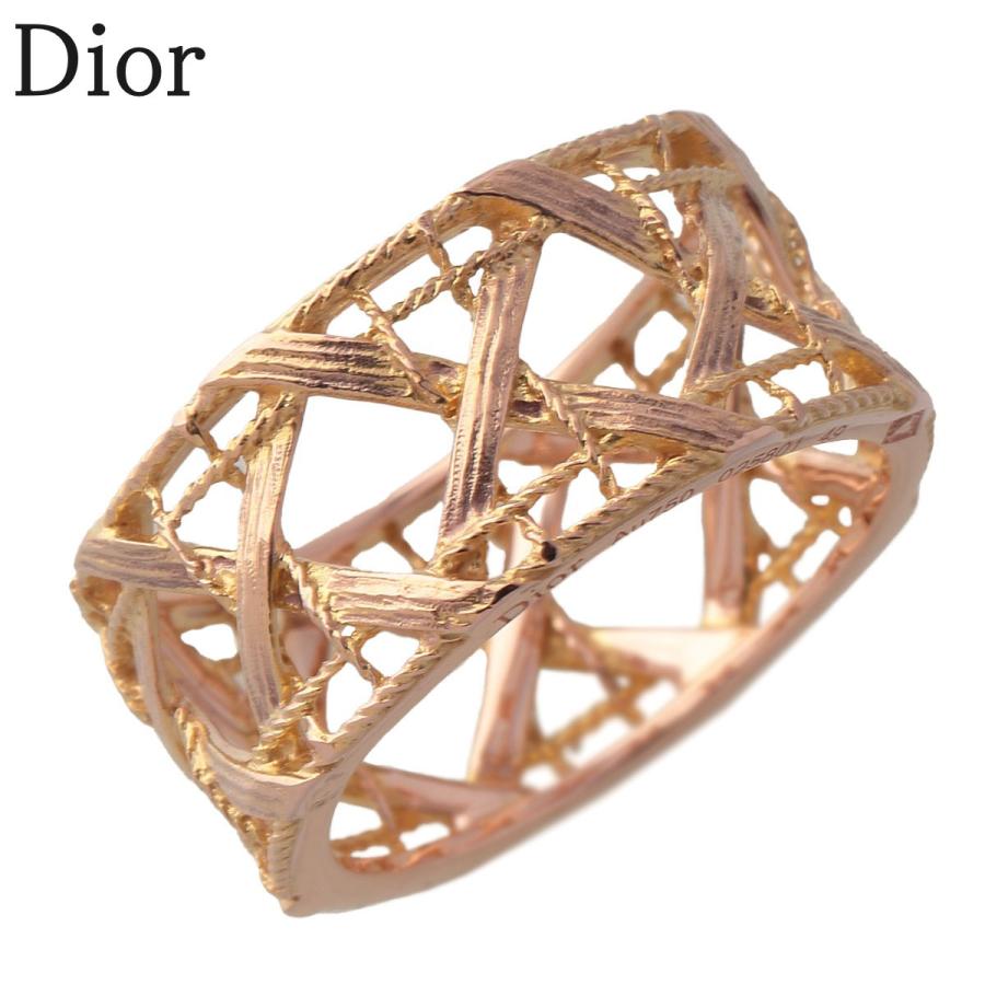 Christian Dior ディオール マイディオール リング 透かし #49 Christian Dior ディオール マイディオール リング 透かし #49