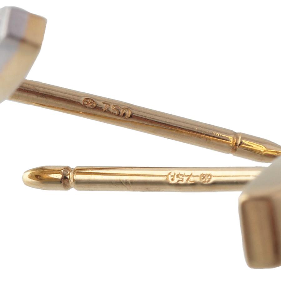 TIFFANY&Co.（ティファニー） キス ダイヤ ピアス 750YG/PT950 新品