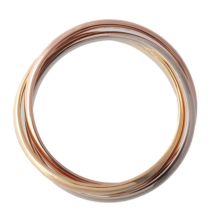 Cartier（カルティエ） トリニティ リング XS #48 750 スリーカラー