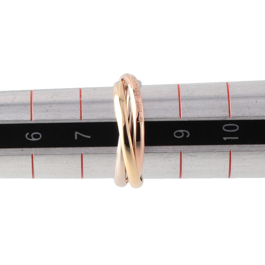 Cartier（カルティエ） トリニティ リング XS #48 750 スリーカラー