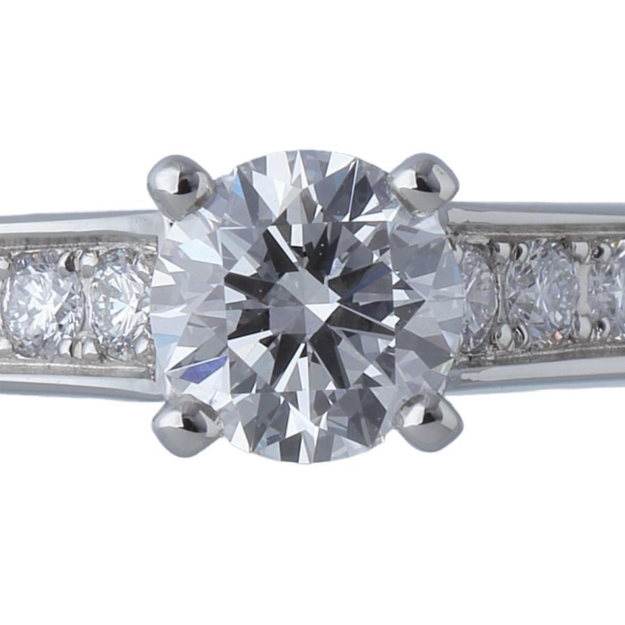 Cartier カルティエ ソリテール リング ダイヤ0.35ct G-VS2-3EX #49 