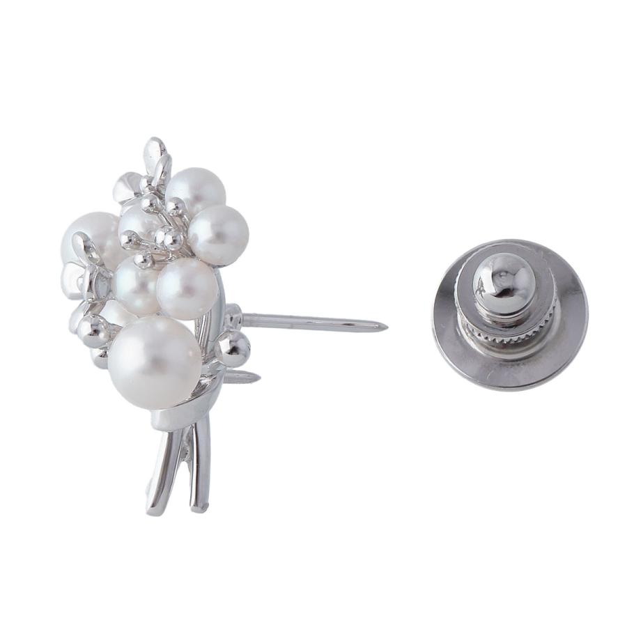 MIKIMOTO ミキモト パール ピン ブローチ ブーケ 現行モデル MIKIMOTO ミキモト パール ピン ブローチ ブーケ 現行モデル