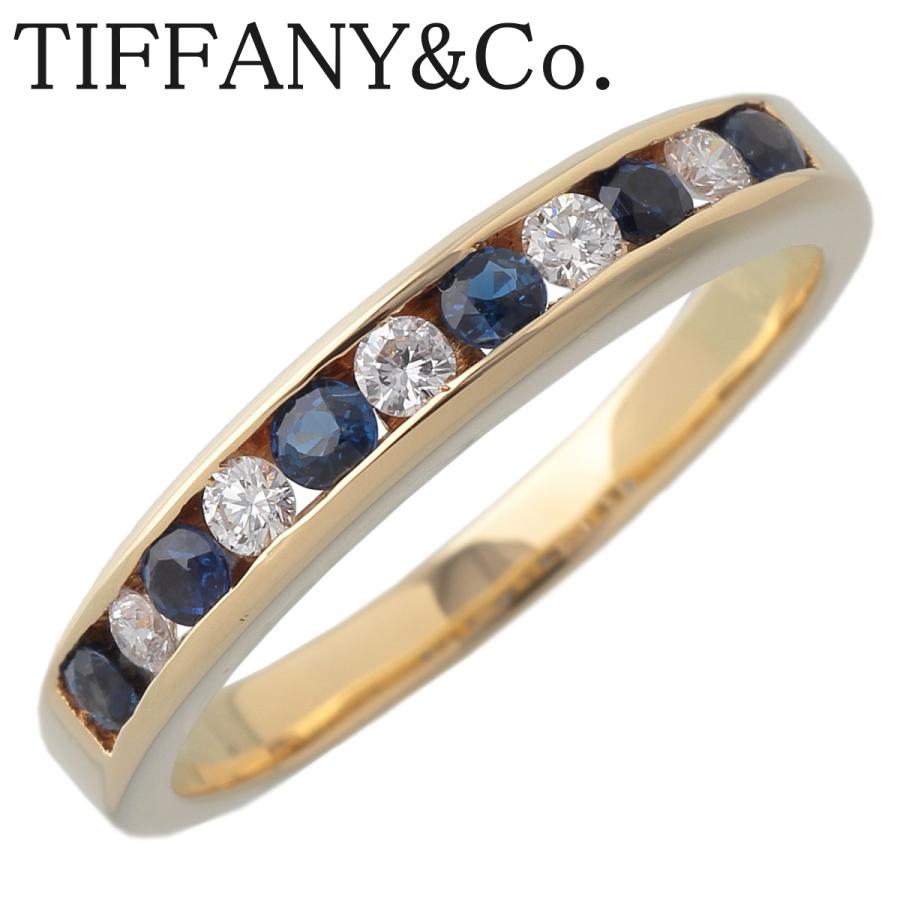 TIFFANY&Co. ティファニー ダイヤ サファイア リング チャネル TIFFANY&Co. ティファニー ダイヤ サファイア リング チャネル