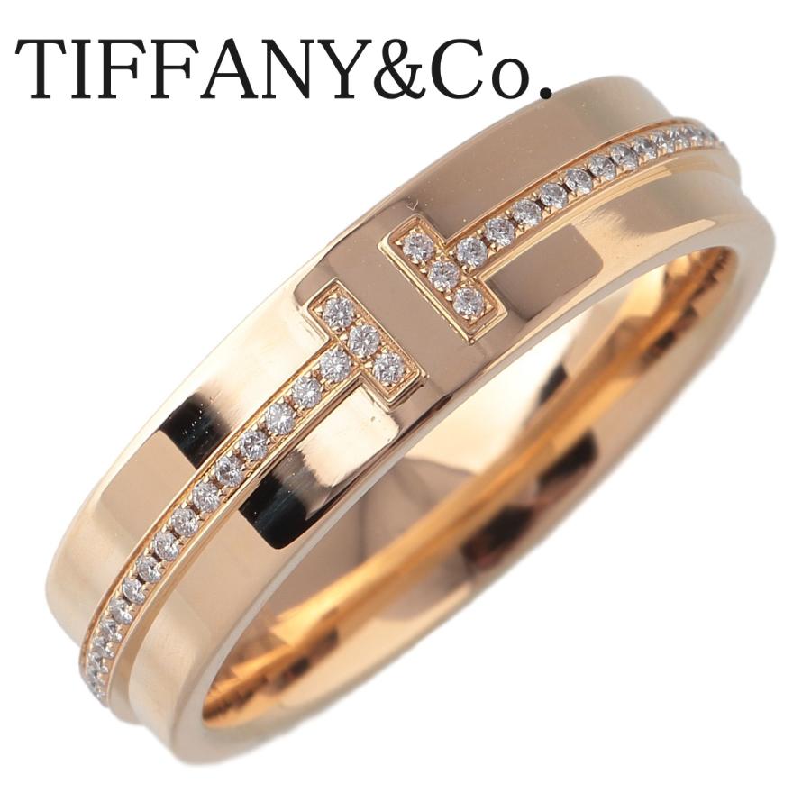 TIFFANY&Co.（ティファニー） ダイヤ リング T TWO ワイド 17.5号 