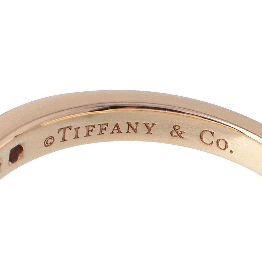 TIFFANY&Co.（ティファニー） ダイヤ リング チャネル ハーフエタニティ 9号〜9.5号 幅2.5mm 750YG ハーフサークル ...