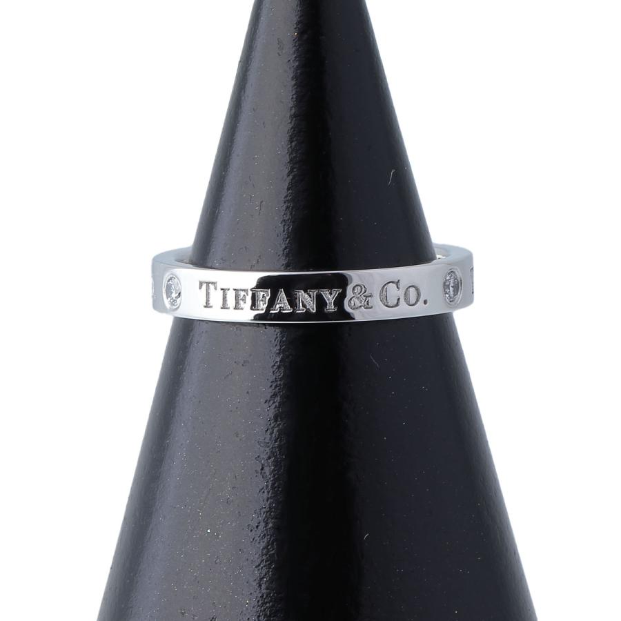 TIFFANY&Co.（ティファニー） ダイヤ リング フラットバンド 3PD 10号 