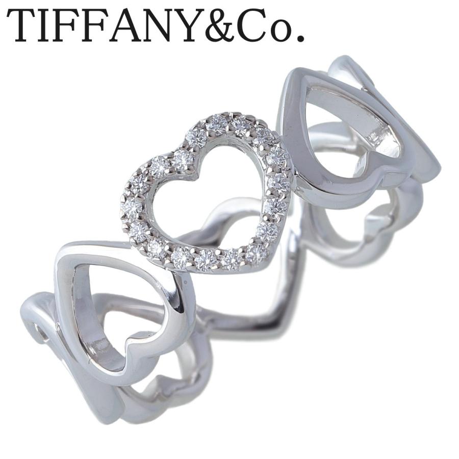 TIFFANY&Co.（ティファニー） ダイヤ リング メトロハート 約11.5号