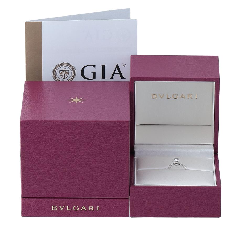 myumyu 専用1.09ct ダイヤモンドリング サイズ12 BVLGARI箱 BVLGARI（ブルガリ） ダイヤ リング グリフ ソリテール ダイヤ0.31ct H