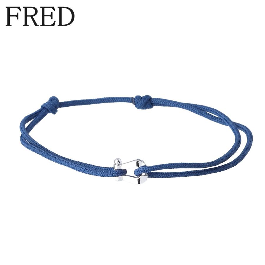 Fred フレッド フォース10 ブレスレット ミニ Au750WG コード Fred フレッド フォース10 ブレスレット ミニ Au750WG コード