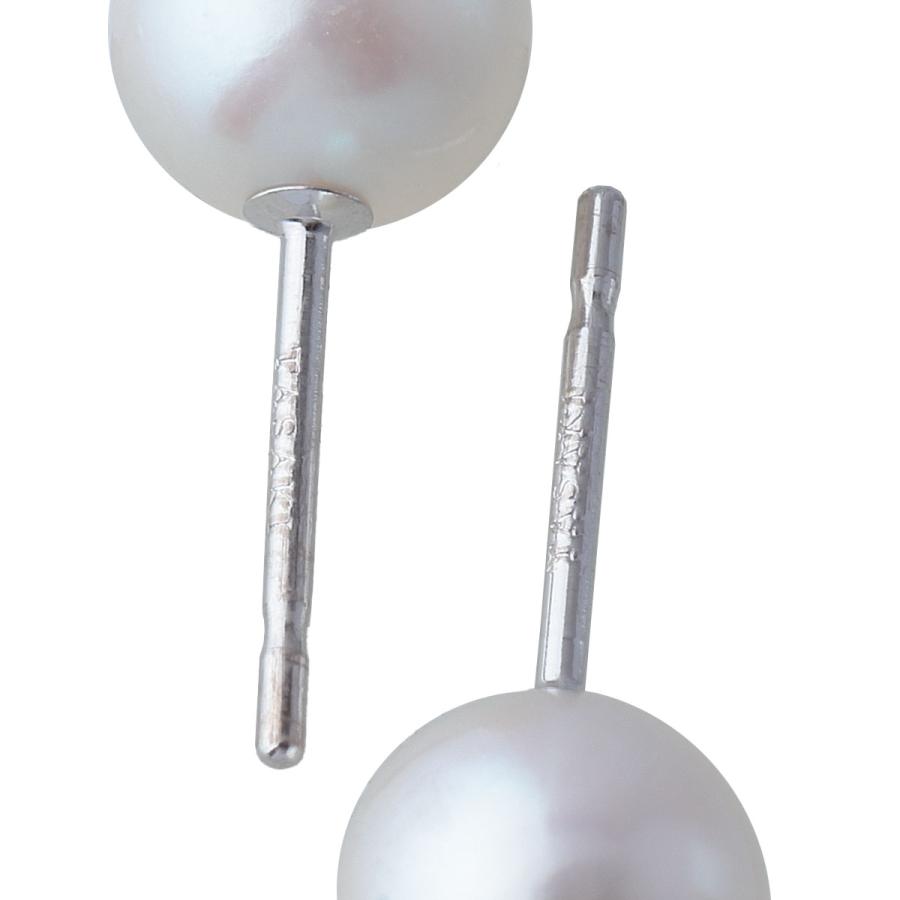 TASAKI（タサキ） パール ピアス アコヤパール7.4mm 750WG 新品仕上げ