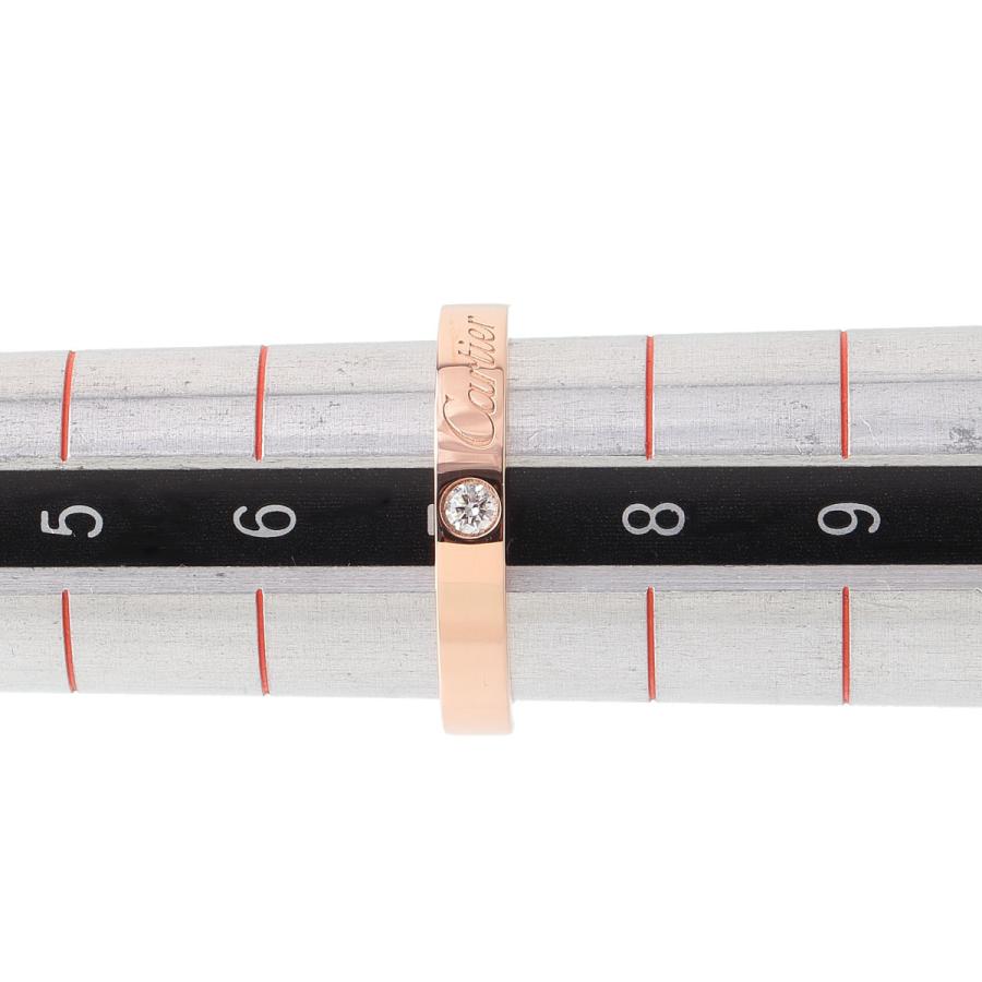 Cartier（カルティエ） ダイヤ リング エングレーブド Cドゥカルティエ