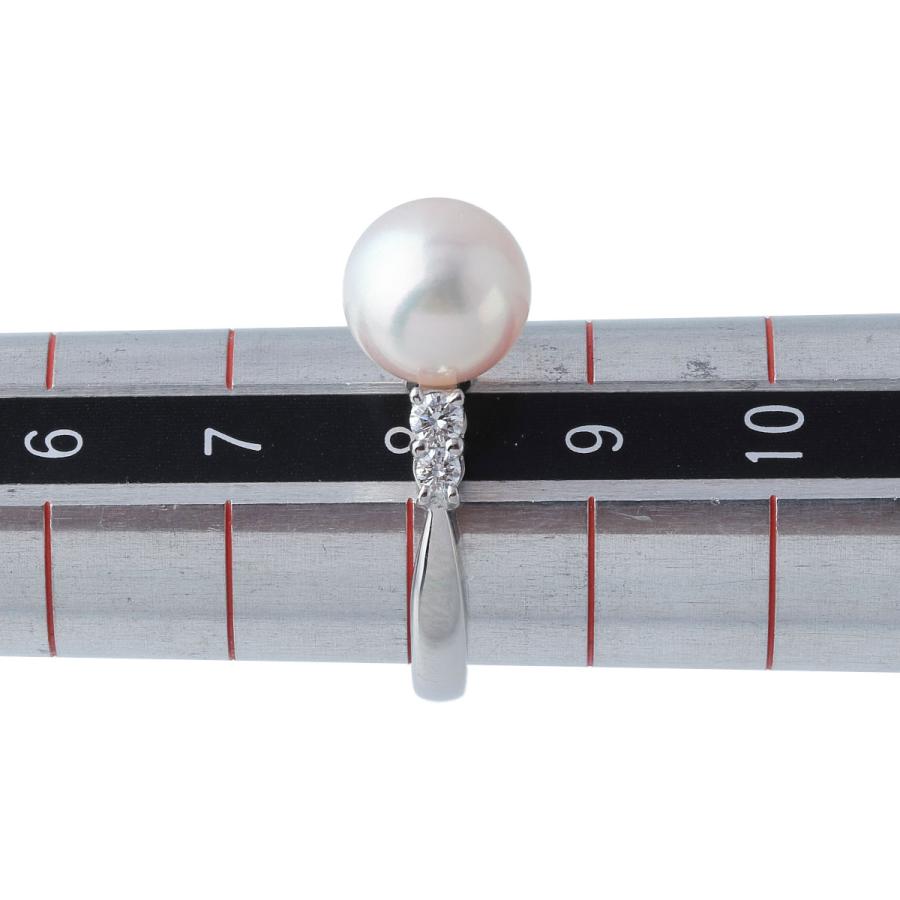 MIKIMOTO（ミキモト） パール ダイヤ リング PR-691R型 現行モデル