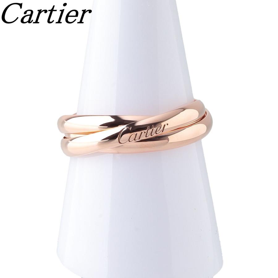 Cartier（カルティエ） レア品 トリニティ リング #57 SM Au750PG 新品