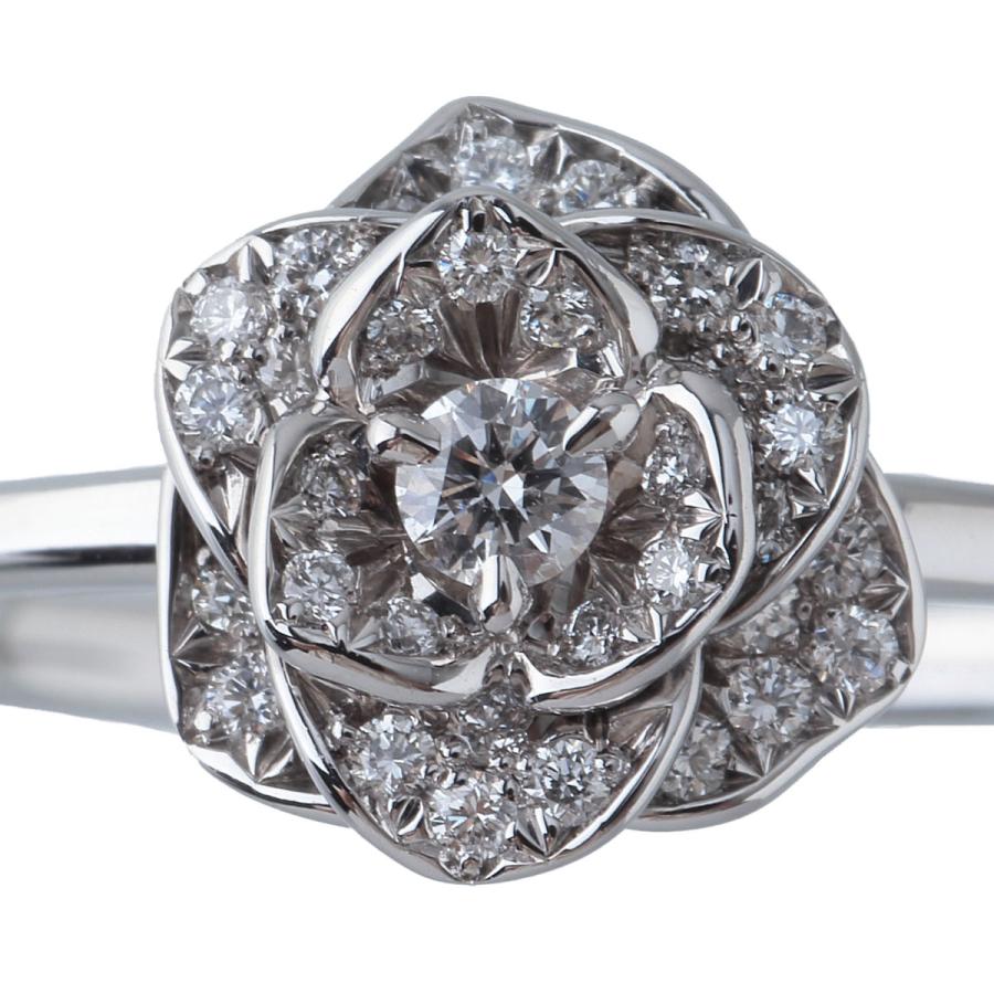 PIAGET（ピアジェ） ダイヤ リング ローズ 現行モデル #58 Au750WG