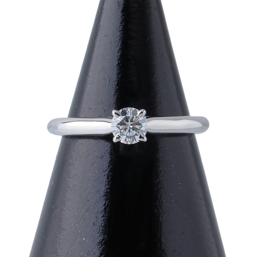 Cartier カルティエ ソリテール リング ダイヤ0.30ct G-VVS2-3EX #50  