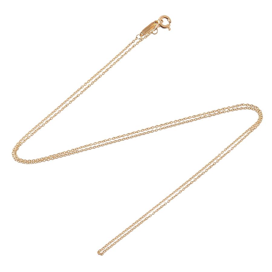 TIFFANY&Co. ティファニー チェーン ネックレス 51cm Au750YG 新品 