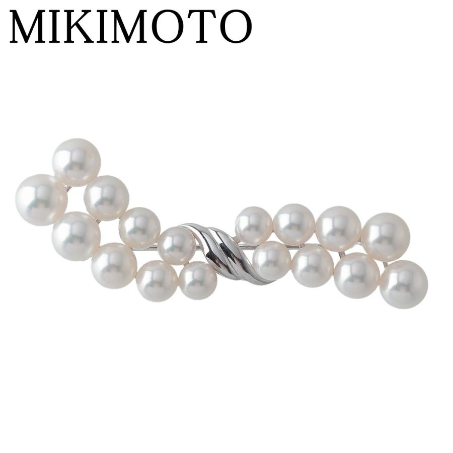 MIKIMOTO ミキモト パール ブローチ PB-1346U アコヤパール 5.5 MIKIMOTO ミキモト パール ブローチ PB-1346U アコヤパール 5.5