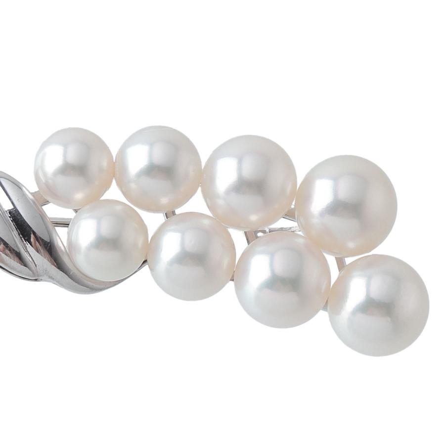 MIKIMOTO ミキモト パール ブローチ PB-1346U アコヤパール 5.5 MIKIMOTO ミキモト パール ブローチ PB-1346U アコヤパール 5.5