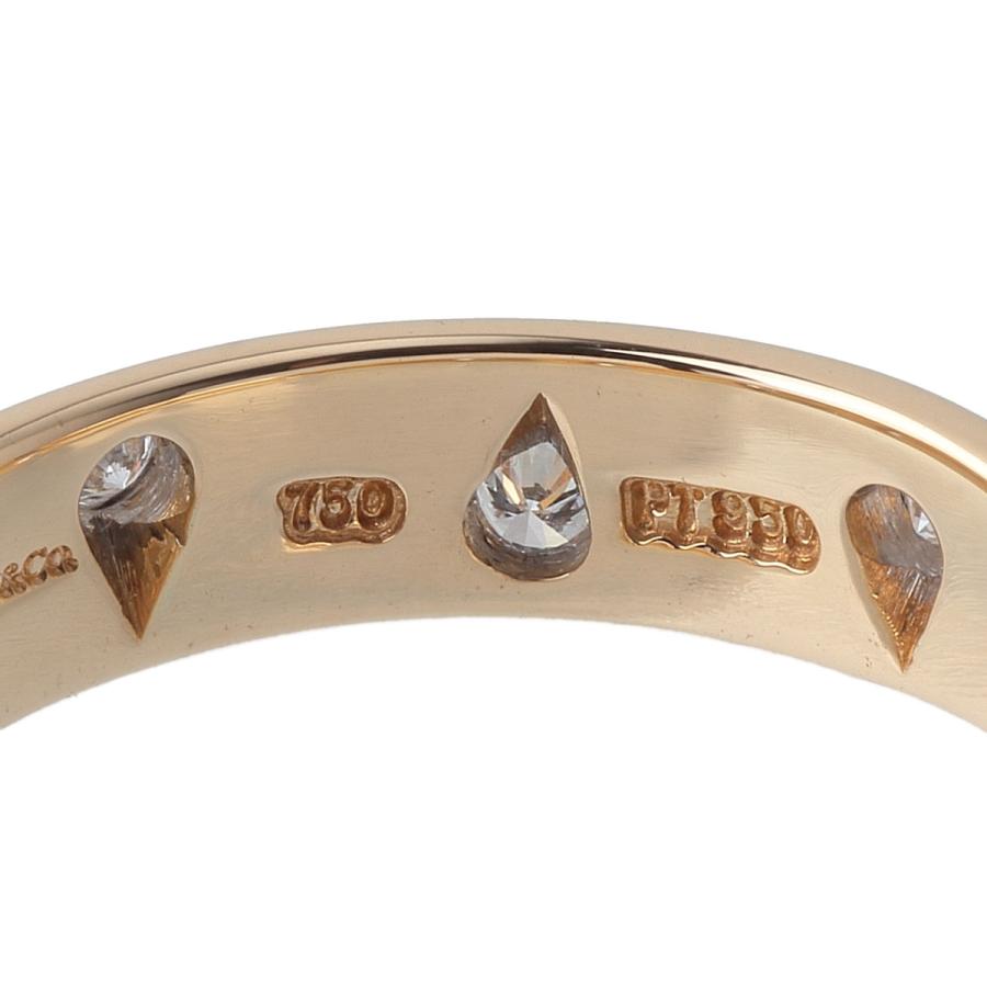 TIFFANY&Co. ティファニー ドッツ ダイヤ リング 11.5号 750YG/PT950