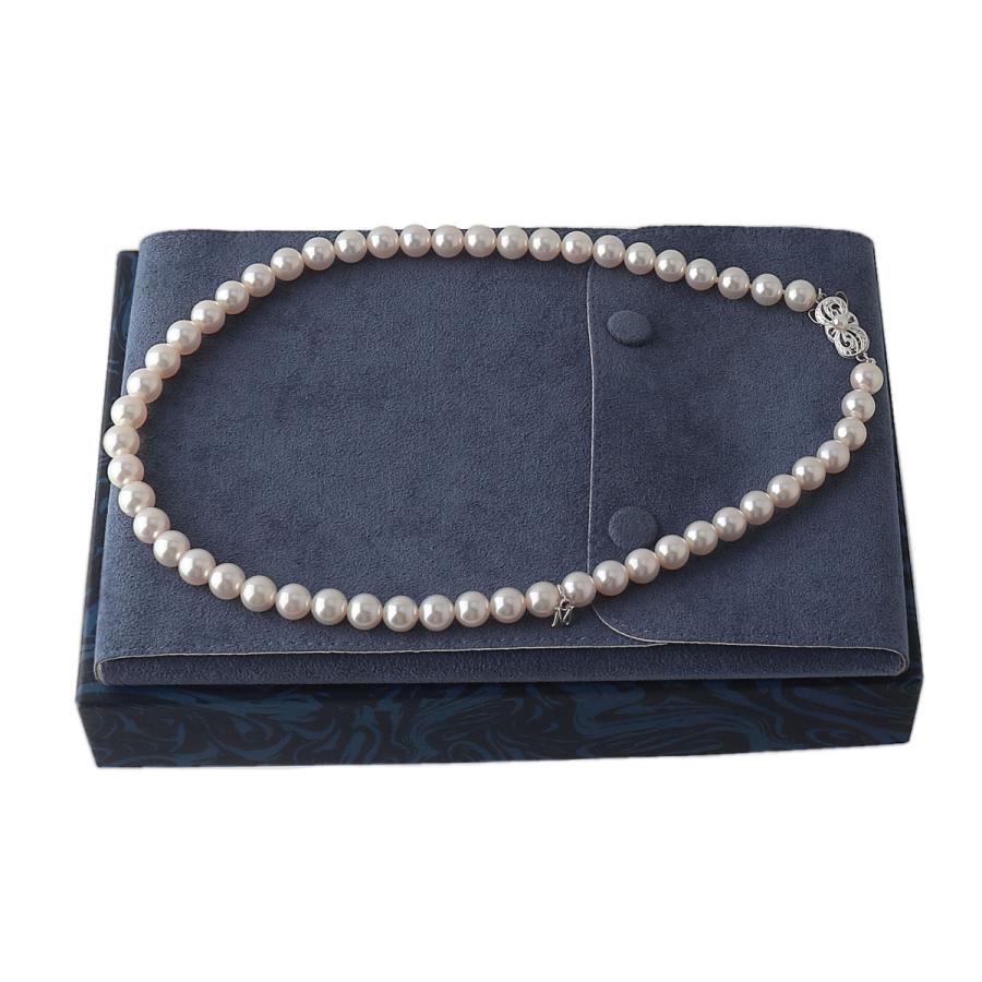MIKIMOTO ミキモト パール ネックレス アコヤパール 7.5mm〜8.0mm 42cm 